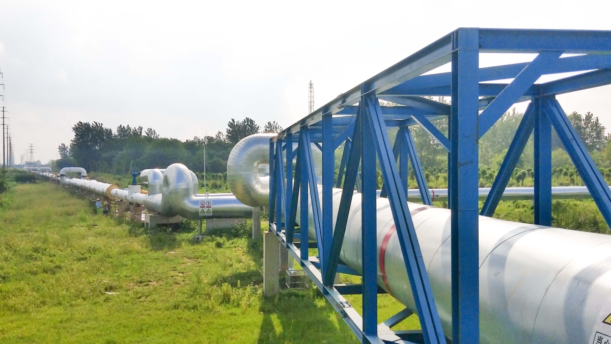 扬州市华电至实友化工、大连化工蒸汽管道工程