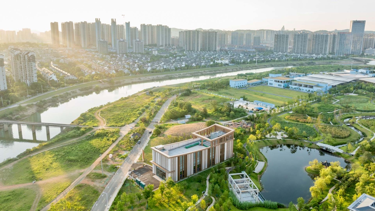 洋湖生态新城南区智慧能源站