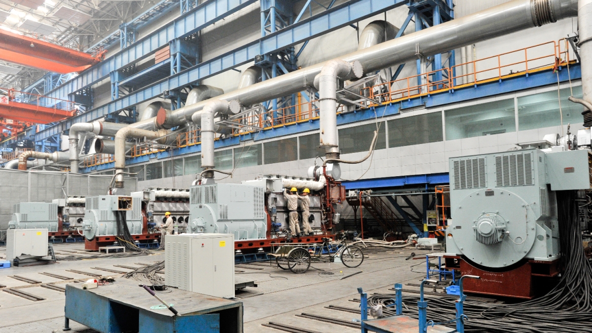 中船动力有限公司 大缸径柴油机及发电机组试验站、低速机试验台位