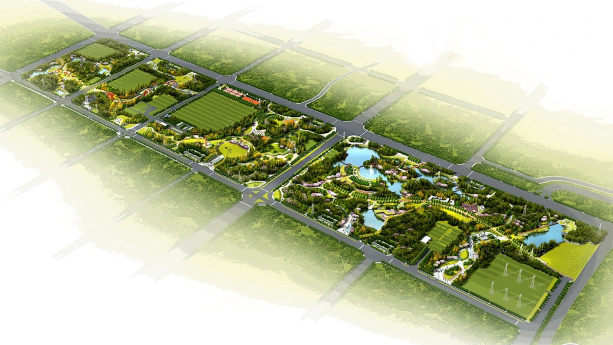 长沙县星城公共绿地项目