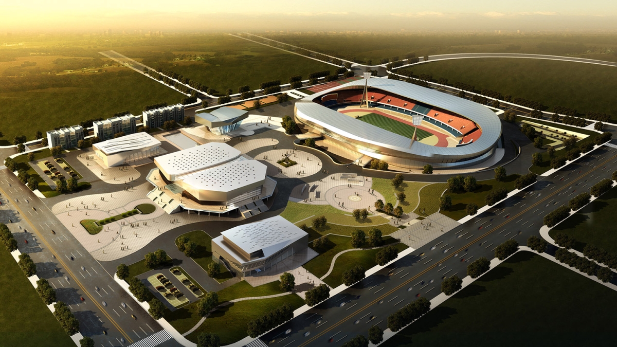 湖南新化县体育文化中心