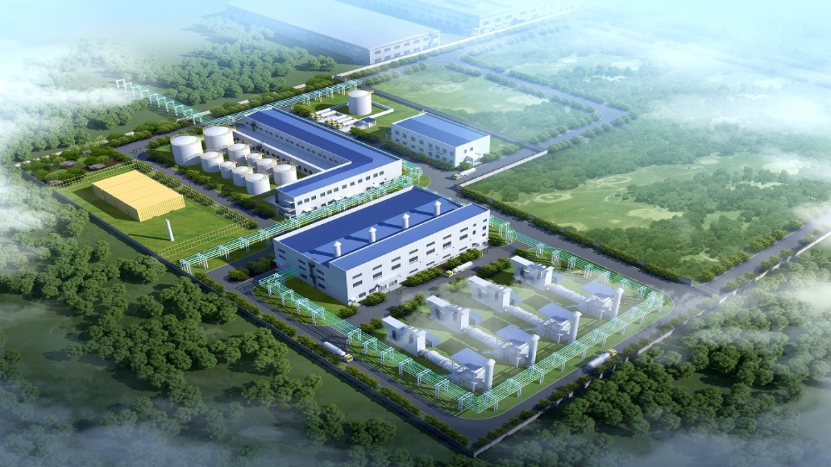 兰精（南京）纤维有限公司天然气分布式能源站