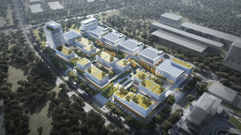 “科技魔方，智慧工坊”—湘江智能网联交通产业园项目设计