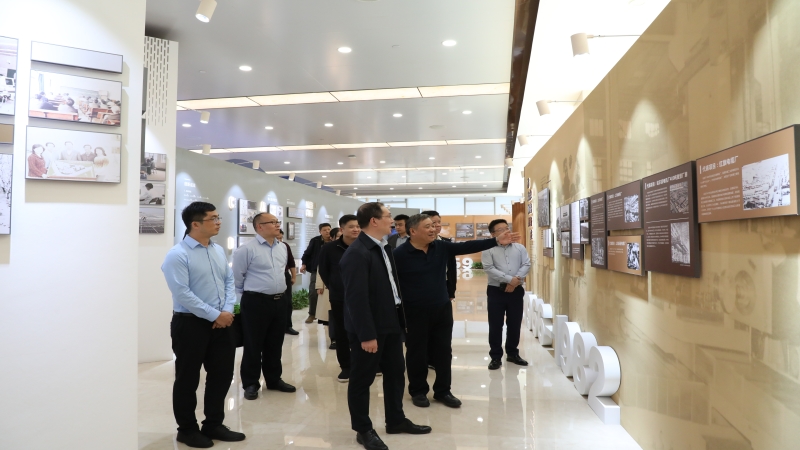 湖南省住房和城乡建设厅驻厅纪检监察组组长谢律尖一行调研中机国际