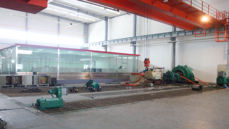 抚顺煤矿电机厂电机试验站