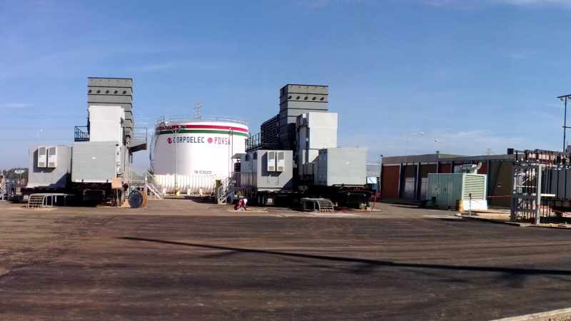 委内瑞拉苏利亚州应急发电项目燃机电站