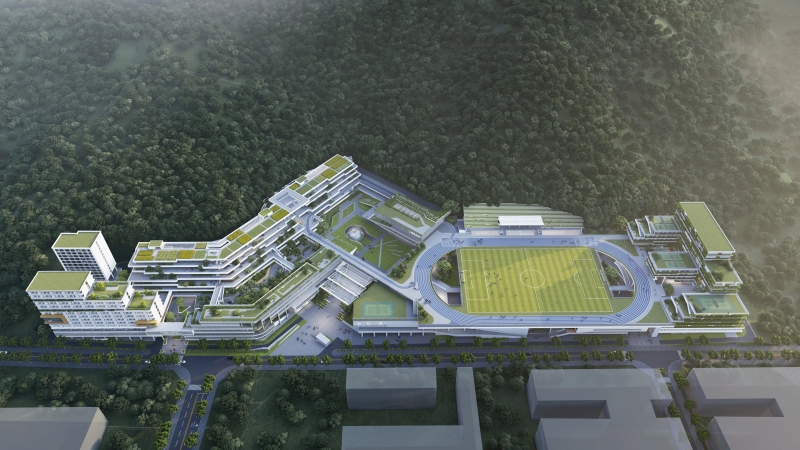 半山·半城·半隐书院：深圳市第三十六高级中学