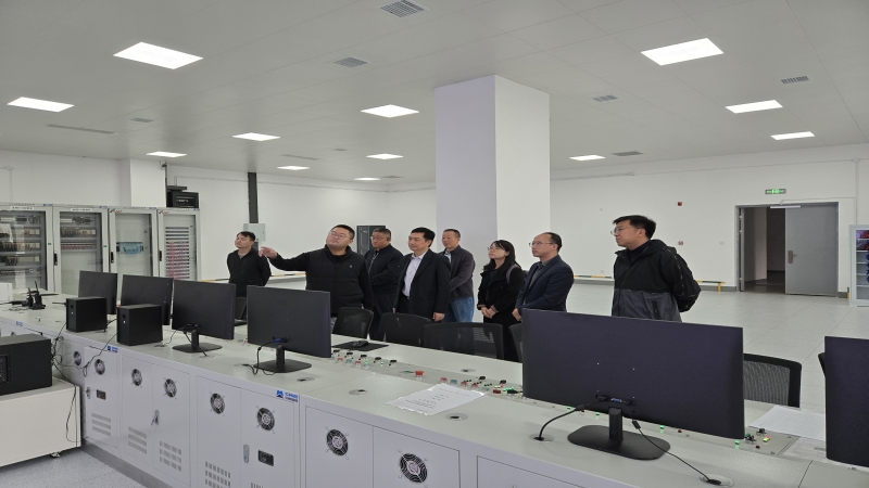 国机集团总经理助理、机械规划院董事长、总经理王锡岩调研中机国际