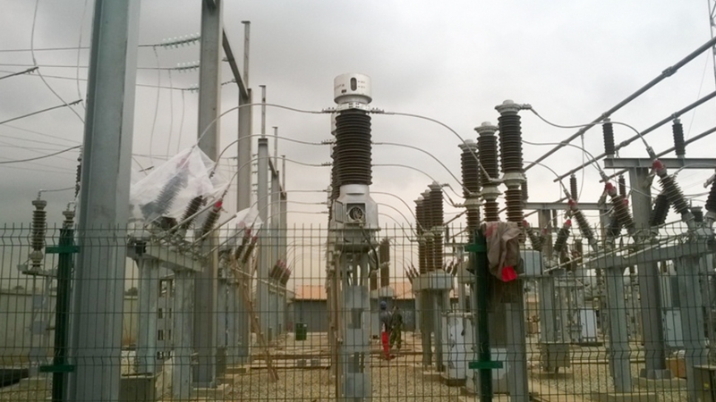 安哥拉罗安达CACUACO VILA变电站工程