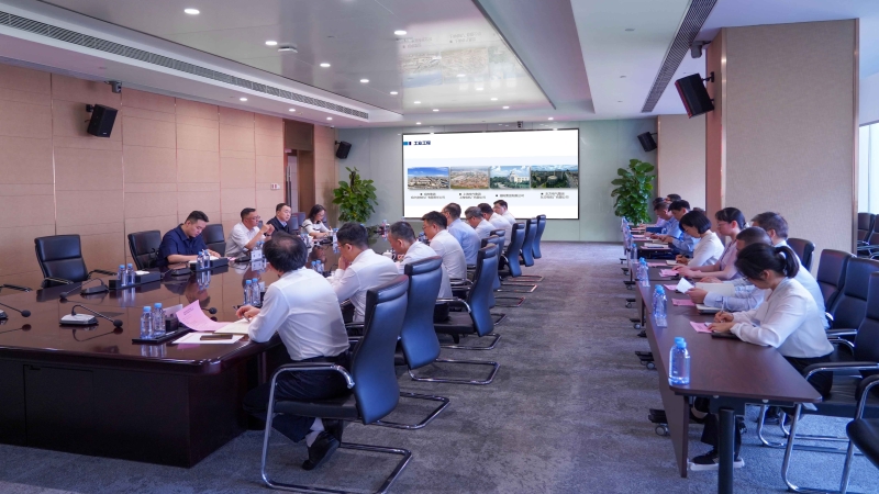 国机集团党委常委、副总经理洪蛟一行调研中机国机
