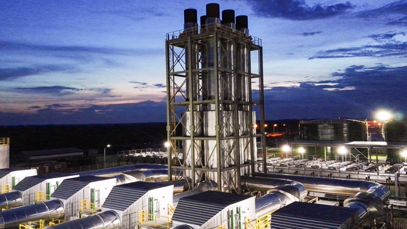 伊拉克SAMAN 50MW重油发电站项目