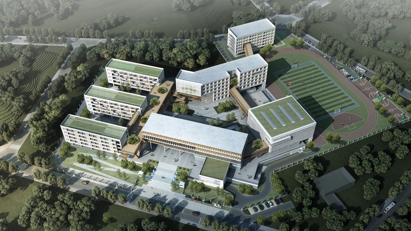 长沙县板仓中学项目