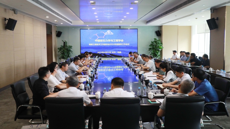 中国岩石力学与工程学会 地质工程技术工作委员会 2024年度工作会议在中机国际顺利召开