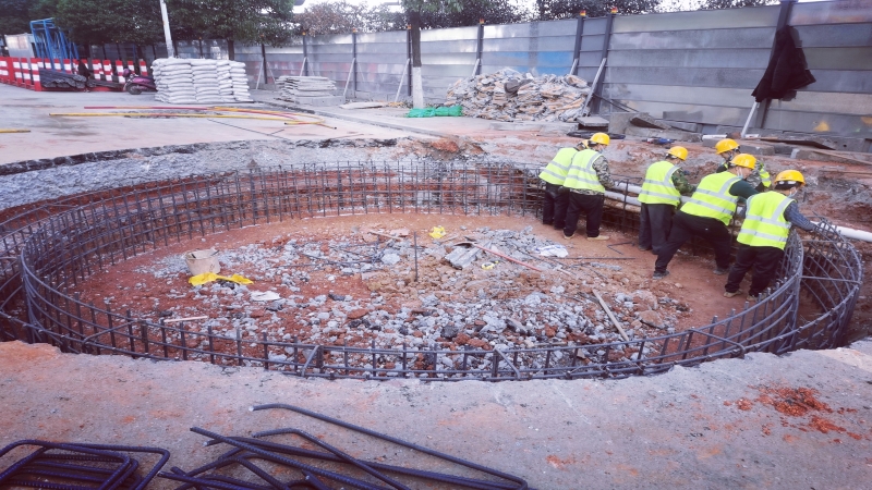 铆足干劲争春早——中机国际洞和路、高升路截污干管工程项目跑出“生产加速度”