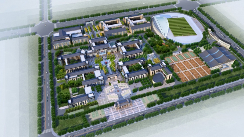 双峰县第一中学北校区建设